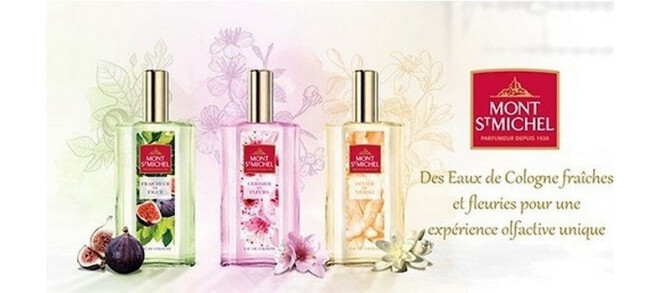 Cerisier en Fleurs, Fraîcheur de Figue и Pétale de Néroli от Mont St. Michel